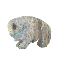 Load image into Gallery viewer, Bison Stone Sculpture