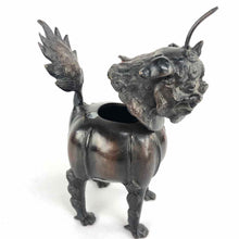 Load image into Gallery viewer, Bronze Foo Dog Censer