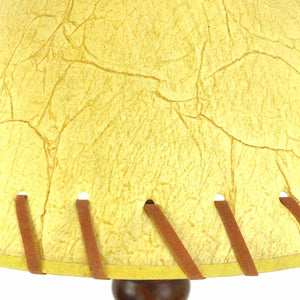 Turned Wooden Lamp