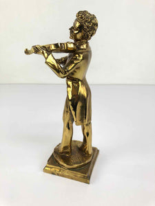 Gold Strauss Composer Sculpture