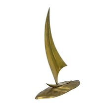 Load image into Gallery viewer, Brass Sailboat