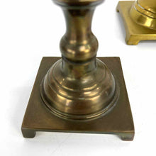 Load image into Gallery viewer, Brass Candleholders