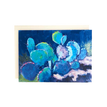 Load image into Gallery viewer, Blue Prickly Pear Card