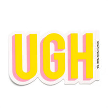 Load image into Gallery viewer, Ugh Vinyl Sticker