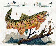Load image into Gallery viewer, Dolan Geiman Signed Print Trout (Cutthroat)