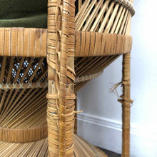 Load image into Gallery viewer, Large Woven Peacock Chair