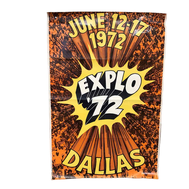 Explo 1972 Dallas Poster