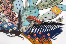 Load image into Gallery viewer, Dolan Geiman Signed Print Hummingbird with Cactus