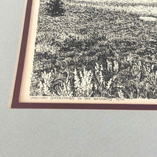 Load image into Gallery viewer, Canyon Landscape Ink Drawing Print