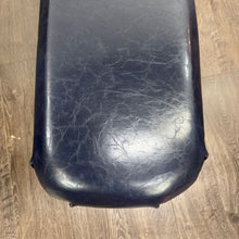 Load image into Gallery viewer, Modern Navy Vinyl Bench