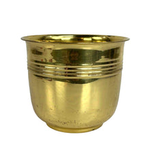 Load image into Gallery viewer, Bright Brass Planter