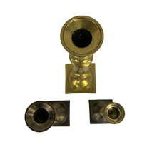 Load image into Gallery viewer, Brass Candleholders