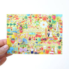 Load image into Gallery viewer, Congratulations Found Object Card