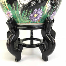 Load image into Gallery viewer, Chinoiserie Fish Bowl Planter