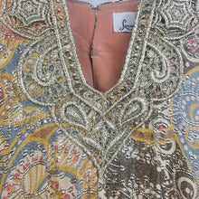 Load image into Gallery viewer, Metallic Lamé Caftan