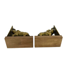 Load image into Gallery viewer, Brass Elephant Bookends