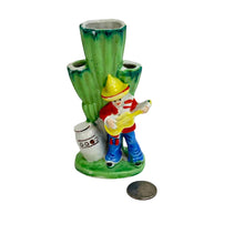 Load image into Gallery viewer, Cactus Sombrero Man Vase