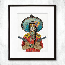 Load image into Gallery viewer, Dolan Geiman Signed Print Vaquera (Rooster)