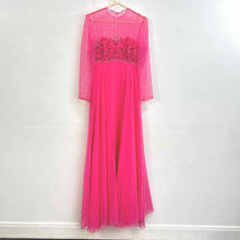 Load image into Gallery viewer, Mid-Century Pink Gown