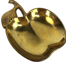 Load image into Gallery viewer, Brass Apple Dish
