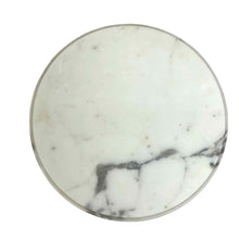 Load image into Gallery viewer, Marble Top Pedestal Table