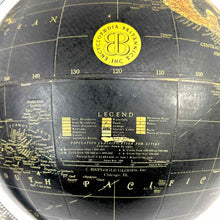 Load image into Gallery viewer, Black World Globe