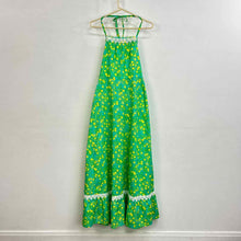 Load image into Gallery viewer, Halter Wrap Floral Sun Dress