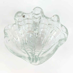 Clear Glass Shell Dish