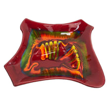 Load image into Gallery viewer, Drip Glaze Pottery Ashtray