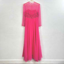Load image into Gallery viewer, Mid-Century Pink Gown