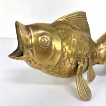 Load image into Gallery viewer, Large Brass Goldfish