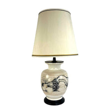 Load image into Gallery viewer, Huge Asian Pottery Lamp