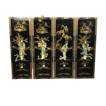 Load image into Gallery viewer, Asian Lacquer & Shell Panels