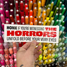 Load image into Gallery viewer, Honk Horrors Sticker