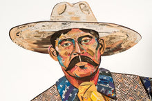 Load image into Gallery viewer, American Heritage Cowboy (Blue) Print