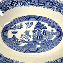 Load image into Gallery viewer, Blue Willow Oval Bowl