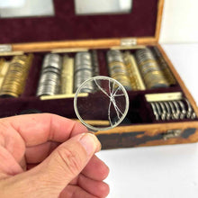 Load image into Gallery viewer, Antique Optometrist's Traveling Case