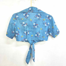 Load image into Gallery viewer, Floral 1970s Crop Top
