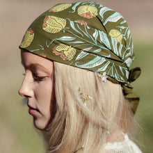 Load image into Gallery viewer, Adele Flowers Bandana Scarf