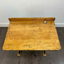 Load image into Gallery viewer, Antique Kids School Desk