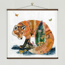 Load image into Gallery viewer, Fox With Fern Signed Print