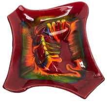 Load image into Gallery viewer, Drip Glaze Pottery Ashtray