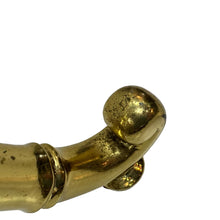 Load image into Gallery viewer, Faux Bamboo Brass Floor Lamp