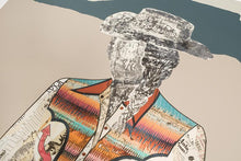 Load image into Gallery viewer, Dolan Geiman Signed Print The Quilted Wrangler (Cowgirl Buffalo)