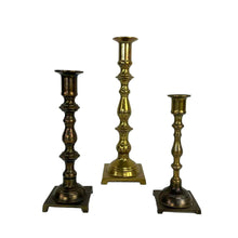 Load image into Gallery viewer, Brass Candleholders
