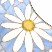Load image into Gallery viewer, Blue Daisy Mosaic Mirror