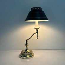 Load image into Gallery viewer, Black & Gold Desk Lamp