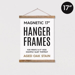 Magnetic Hanging Frame 17"