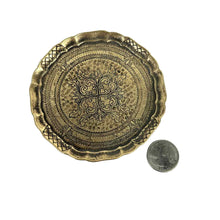 Load image into Gallery viewer, Ornate Brass Trinket Dish