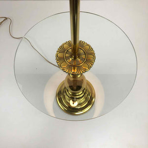 Gold Table Floor Lamp